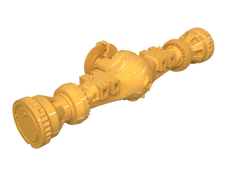 435-9318: Axle Arrangement-Fixed