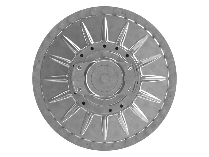 БЛОК ОСНОВНОГО ТУРБОКОМПРЕССОРА МАХОВИКА