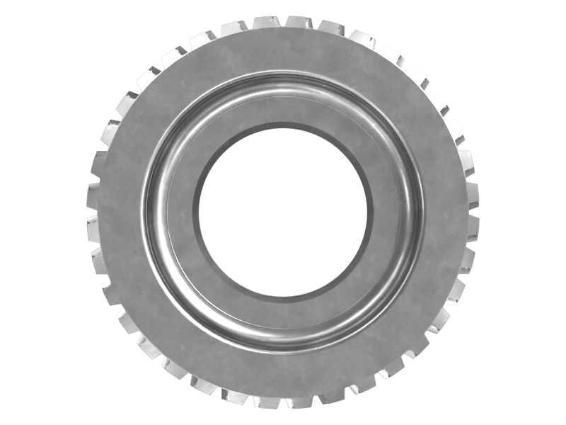 Червячная передача с 44 внутренними шлицами