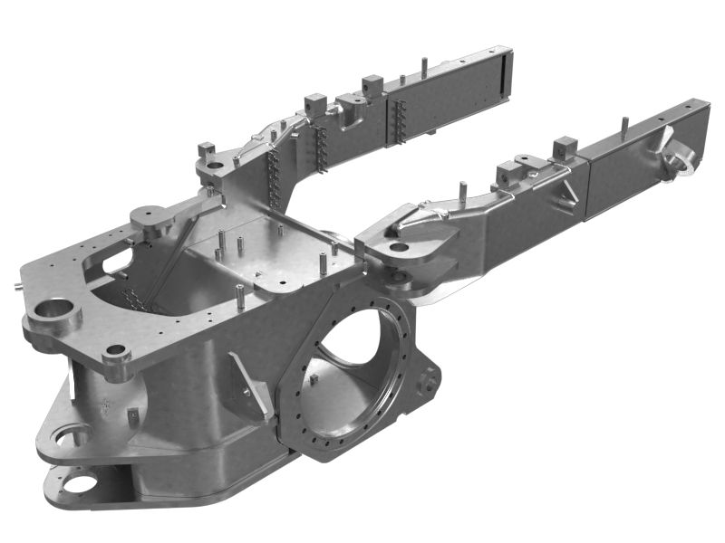 415-6775: РАМА С ОБШИВКОЙ В СБОРЕ