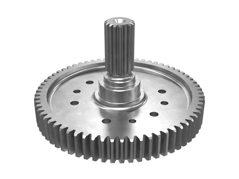 ШЕСТЕРНЯ С 66 ПРЯМЫМИ ЗУБЬЯМИ