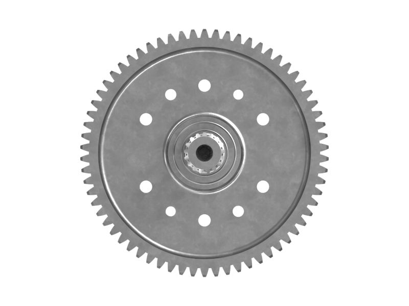 ШЕСТЕРНЯ С 66 ПРЯМЫМИ ЗУБЬЯМИ