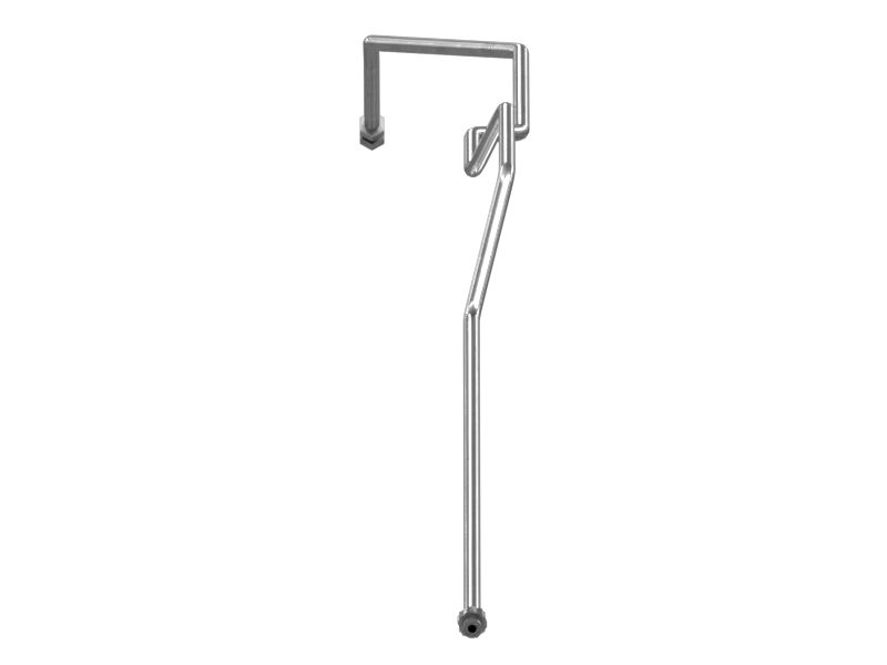 Стальной патрубок в сборе