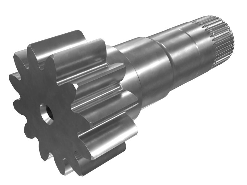 双龍染付輪挿し　清朝？　MA309 China Differential Cross Shaft - Long HD469-2403021
