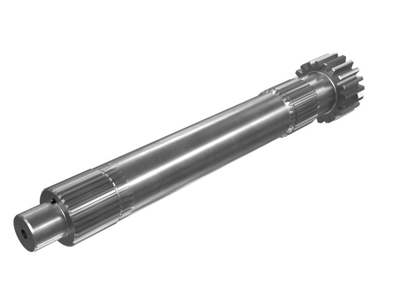 231-3318: Вал в сборе