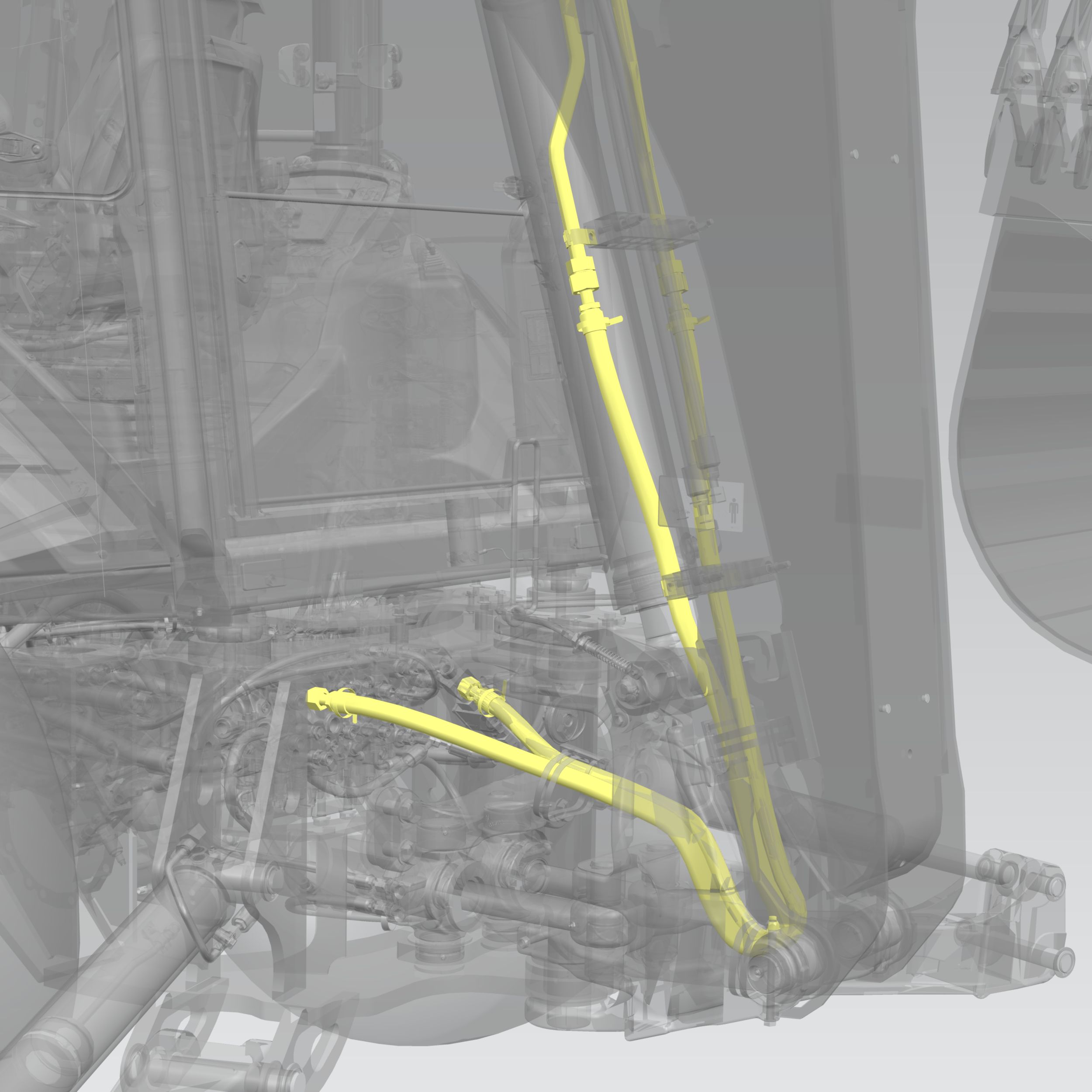 Standard Stick External Auxiliary Lines kit