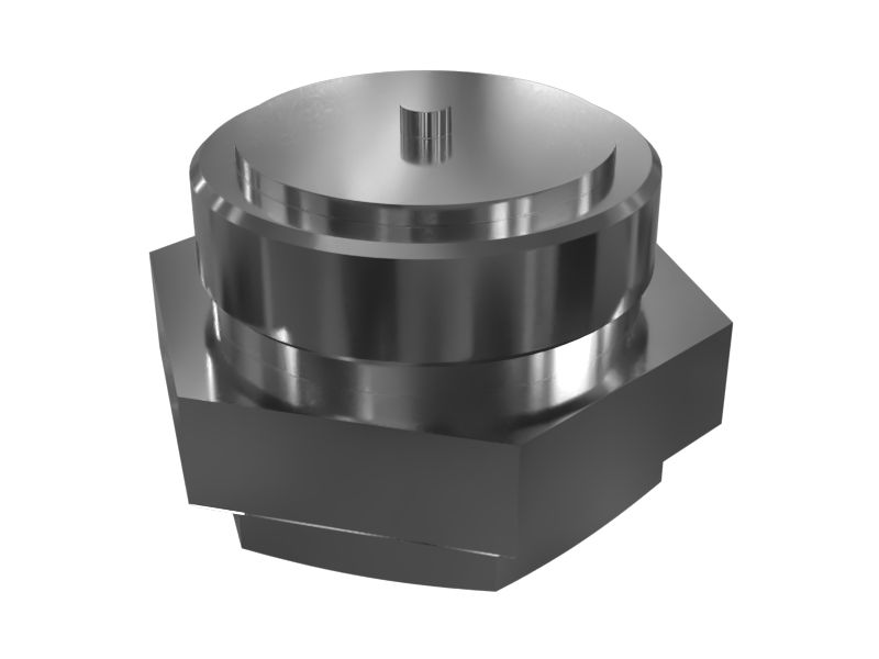 173-0562: Сливная пробка гидравлической жидкости, резьба 1-7/8-12