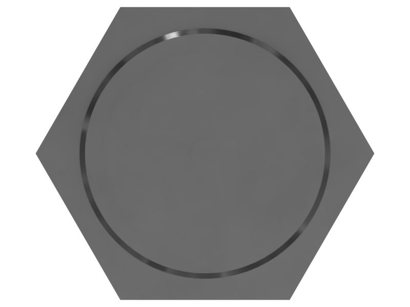 Сливная пробка гидравлической жидкости, резьба 1-7/8-12