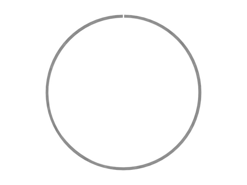 Подшипник опорного ролика с внутренним диаметром 228,71 мм