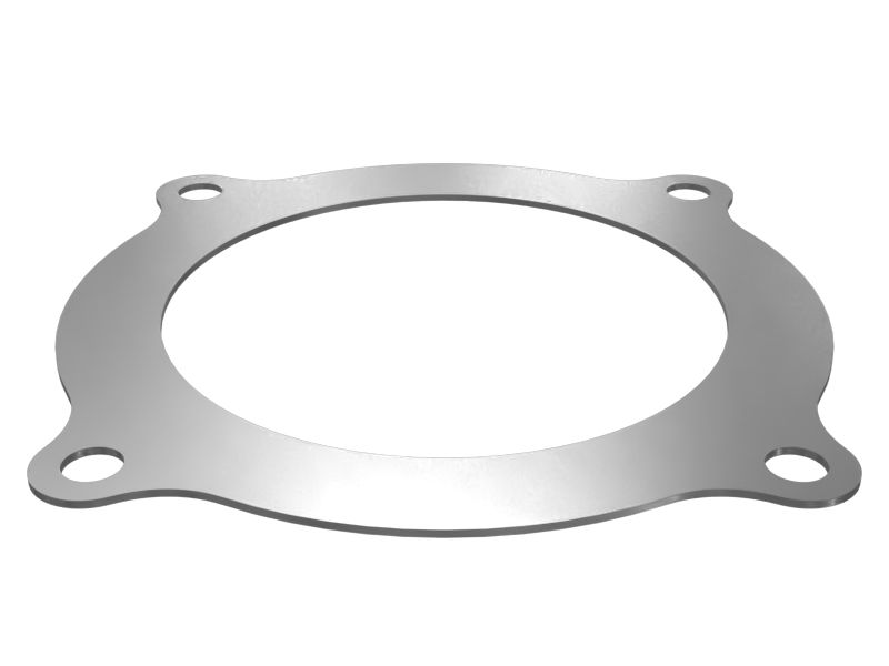 Монтажная пластина с четырьмя болтами толщиной 4 мм