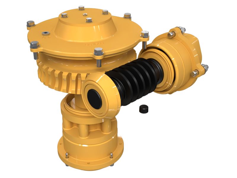 Привод поворотного круга