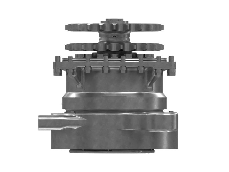 Узел привода, бортовой редуктор