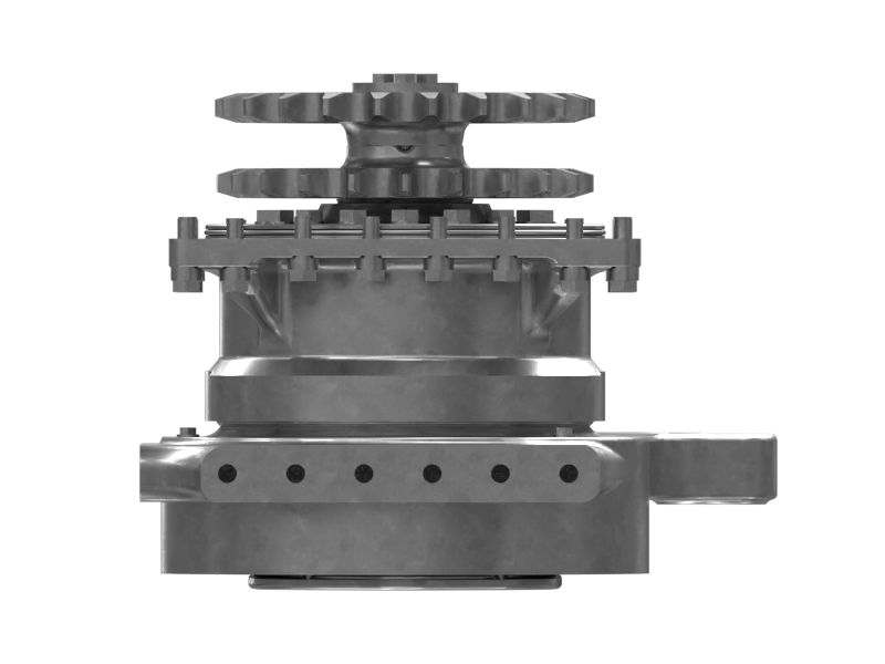 Узел привода, бортовой редуктор