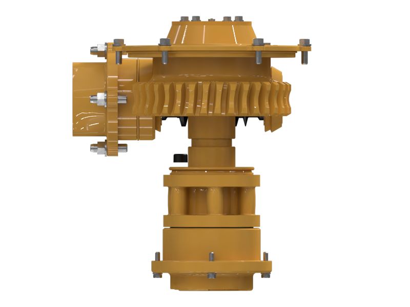 Привод поворотного круга