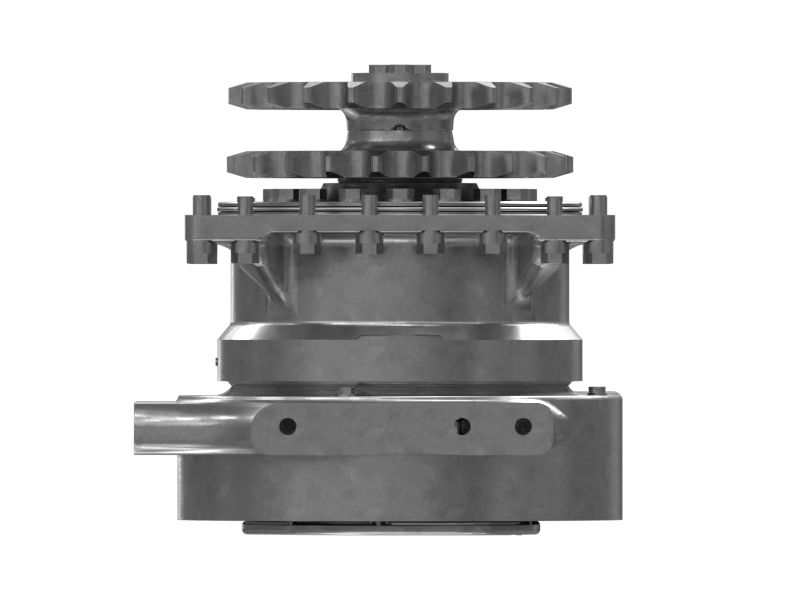 Узел привода, бортовой редуктор