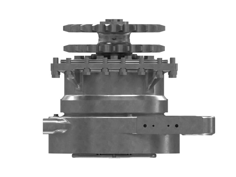 Узел привода, бортовой редуктор