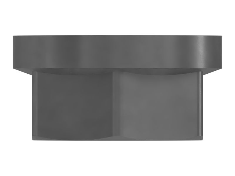 Шестигранная фланцевая гайка M8 x 1,25 мм