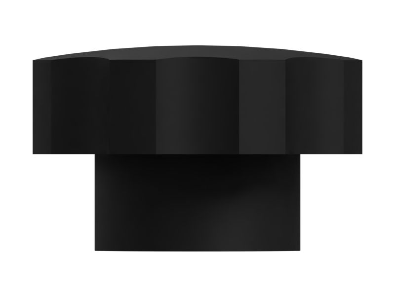 Ручка регулировки козырька кабины 3/8