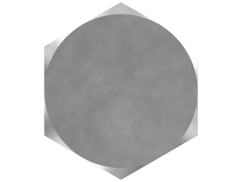 Специальный болт с шестигранной головкой MJ30x3,5