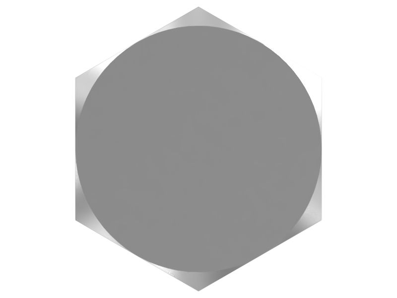 Болт с шестигранной головкой с резьбой M16X2