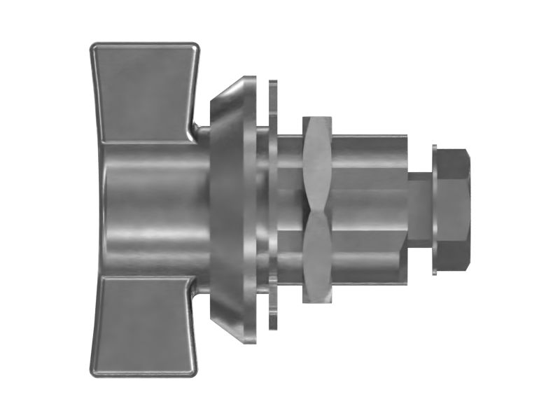 Защелка ручки поворота тройника