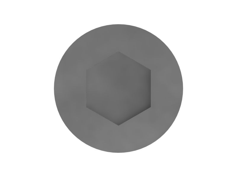 Болт с шестигранной головкой под торцевой ключ M6-1 x 40 мм