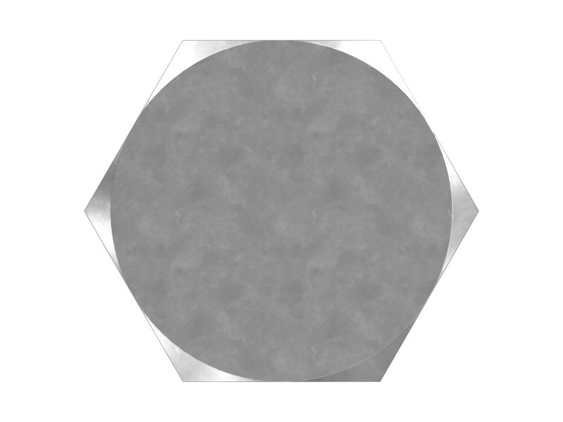 Болты с шестигранной головкой и цинк-ламельным покрытием