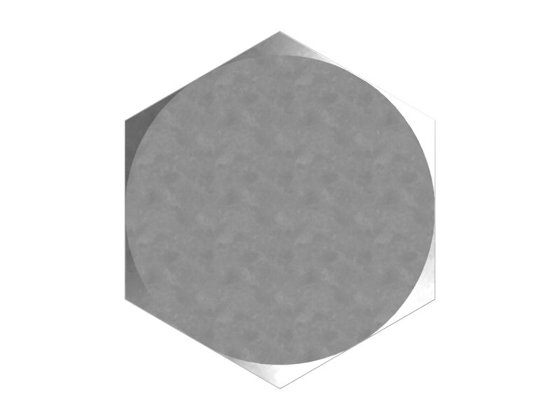Болт с шестигранной головкой с резьбой M30X3,5