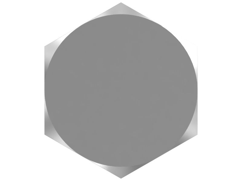 Болт с шестигранной головкой с резьбой M20X2,5