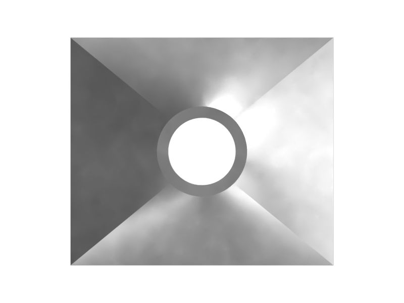 Накладная пластина зажима толщиной 3 мм