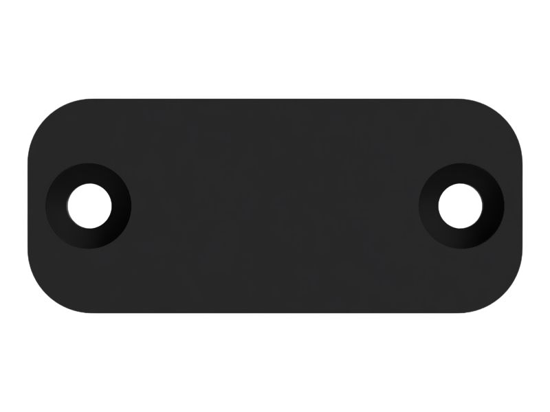 Седельный полухомут для одного шланга