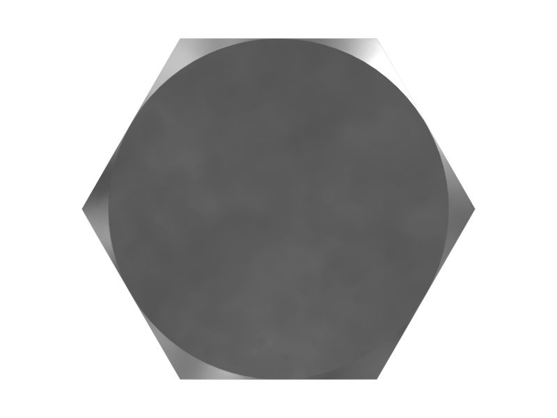 Самоконтрящийся болт с шестигранной головкой с резьбой M16 x 2