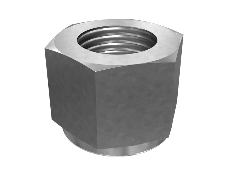 3J-6899: Контргайка цилиндра рулевого управления с резьбой #2-1/4-12