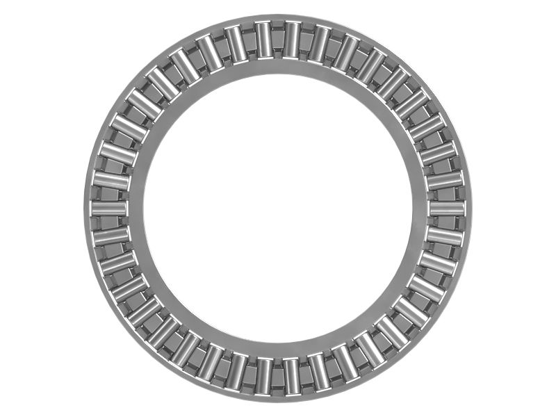 Игольчатый роликовый упорный подшипник с внутренним диаметром 45 мм