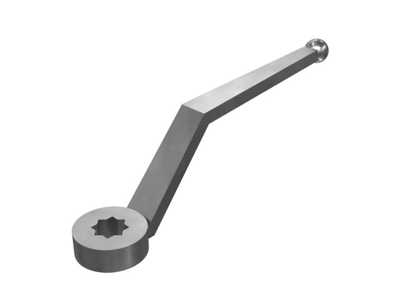 Рукоятка ручного клапана