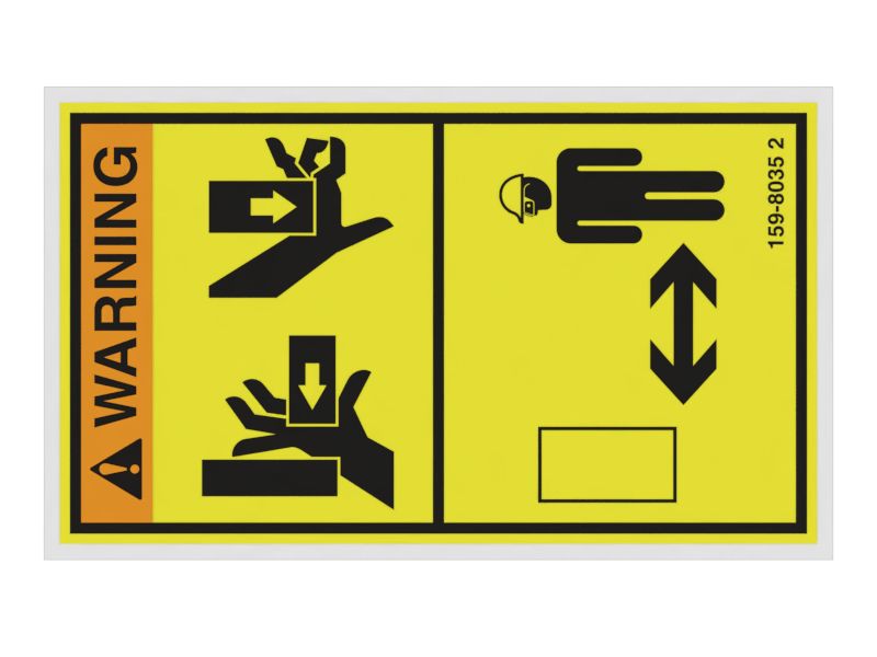 НАКЛЕЙКА С ПРЕДУПРЕЖДЕНИЕМ