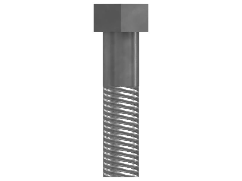 Болт с шестигранной головкой с резьбой 1/2-13