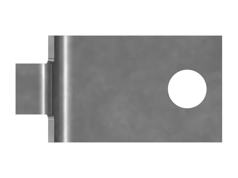 Нижний зажим для шланга толщиной 2,5 мм