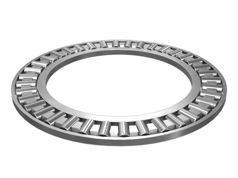 Игольчатый роликовый упорный подшипник с внутренним диаметром 45 мм