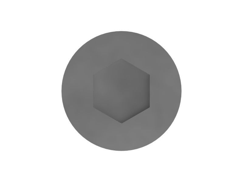 Болт с шестигранной головкой под торцевой ключ M5-0,8 x 14 мм