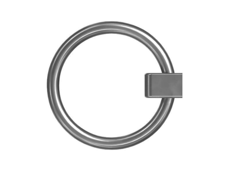 Штифт с кольцом длиной 59,40 мм