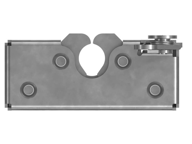 Защелка двери в сборе