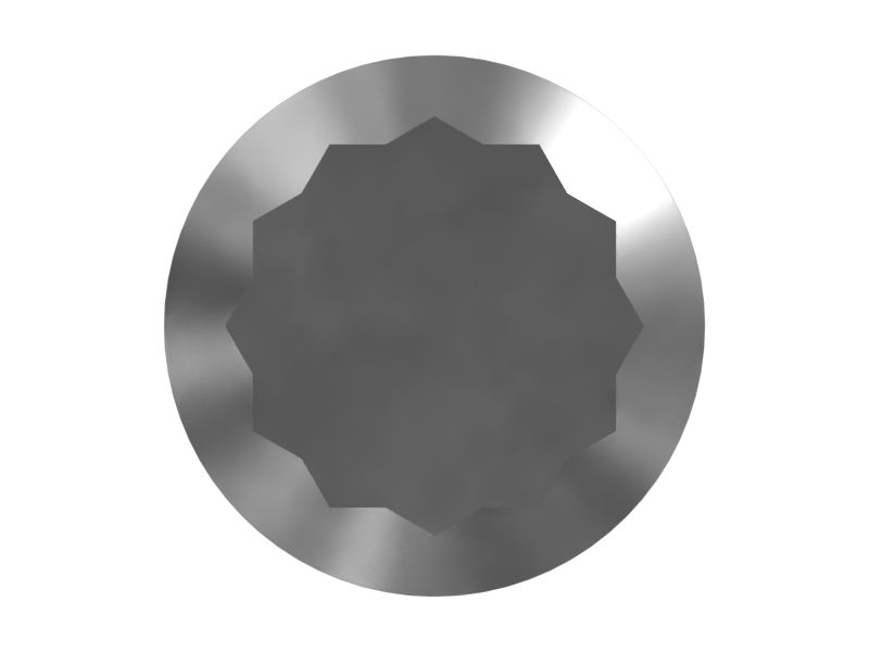 Болт с 12-гранной головкой с резьбой 5/8-18