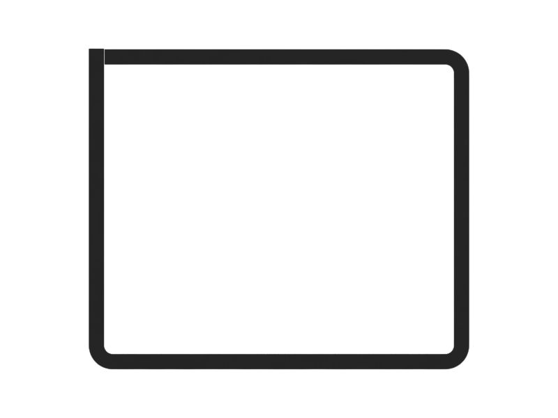 Объемное уплотнение шириной 12,70 мм