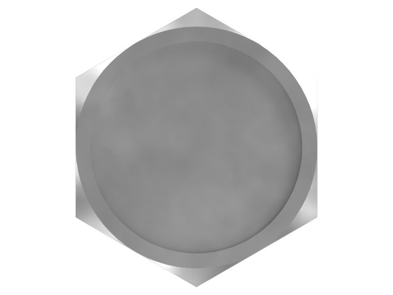 Болт с шестигранной головкой и резьбой M10X1,5