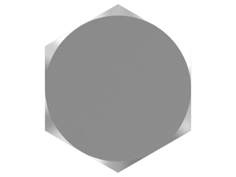 Болт с шестигранной головкой размером M20-2,5 x 160 мм