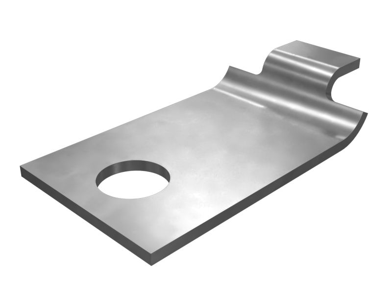 7G-2951: Нижний зажим для шланга толщиной 2,5 мм