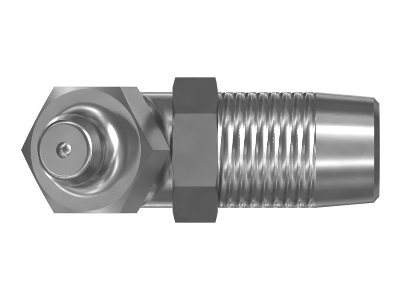 Пресс-масленка угловая на 1/8 дюйма
