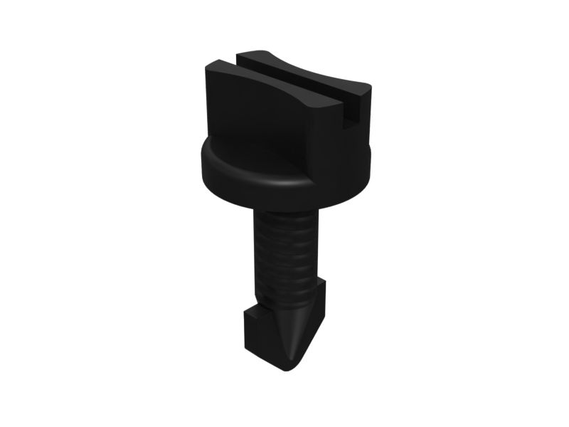 Прорезная ручка-клипса