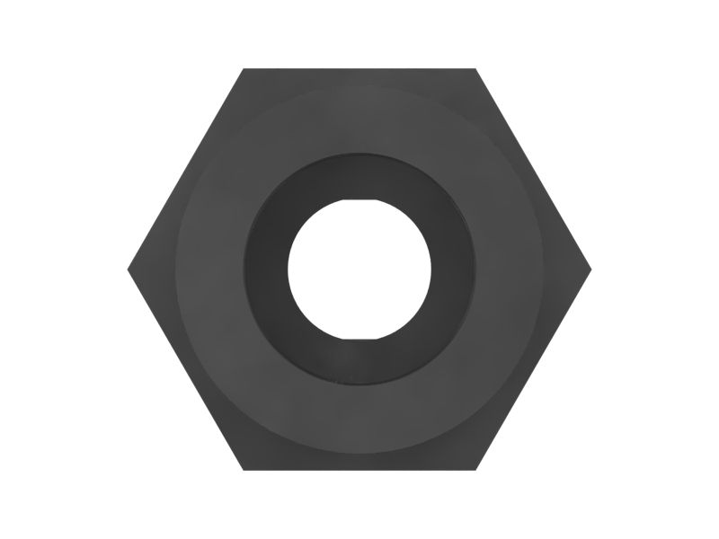 Шестигранная серьга двери кабины 1/4".